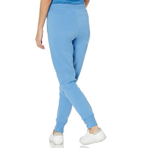 Pantalon de survêtement bleu marine pour homme, taille élastique avec cordon de serrage, décontracté, avec poches latérales, en tissu tricoté respirant, idéal pour l'automne - Product Image 3