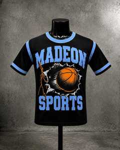 Collection de T-shirts de Basketball Madeon Sports, Design graphique audacieux avec imprimé de basket dynamique pour hommes, Mode streetwear urbaine - Product Image 5