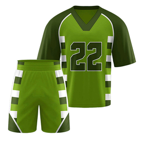 Uniformes de Lacrosse al por Mayor, Transpirables, de Secado Rápido, Tejido que Absorbe la Humedad, Logotipo Personalizado, Nombre del Equipo, Impresión de Número, Camisetas - Product Image 5