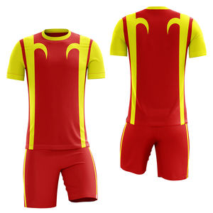 Uniforme de Fútbol Premium Estilo Jersey con Shorts Deportivos Transpirables para Equipos - Product Image 1