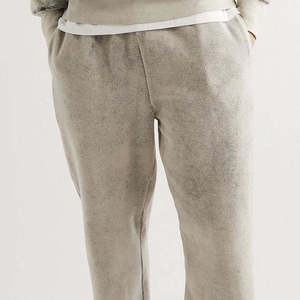 Pantalon de survêtement pour homme, coupe droite, lavage clair, 100% coton, séchage rapide, respirant, léger, écologique, de haute qualité, avec cordon de serrage - Product Image 4