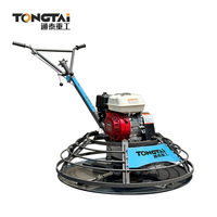 Ponceuse à béton autotractée TT-100 de 1 m, machine à polir les sols en béton de 1000 mm pour la construction routière, ponceuse-polisseuse professionnelle