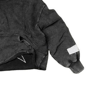New Custom Plain Zip Up Men Distressed Hoodies Wholesale Heavy Weight Premium Quality Low Price Men's Hoodies for Online Sale - Product Image 3