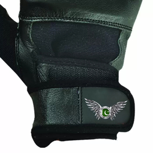 Gants de fitness professionnels avec paume en silicone antidérapante, gants d'entraînement pour la musculation, logo personnalisé, gants de gym respirants à demi-doigts - Product Image 5