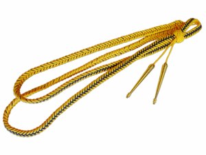 เชือกสีทองพร้อมพู่ห้อยและด้ายทองสำหรับเครื่องแบบทหารและชุดพิธีการ - Product Image 5