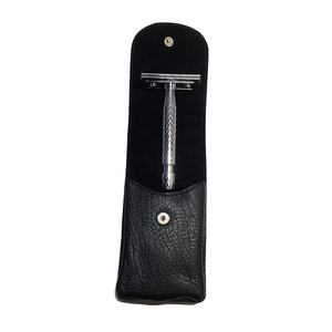 Rasoir de sécurité de haute qualité à double tranchant, manche élégant, rasoirs de sécurité classiques, rasoir métallique jetable - Product Image 4