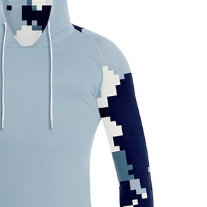 Chemises et vestes de pêche en polyester pour hommes, protection solaire, performance extérieure, manches longues, capuche, imprimé poisson, pour conditions météorologiques extrêmes - Product Image 6