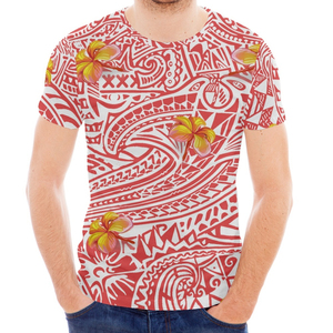 High Visibility Reflective Eco-Friendly Lightweight <b>100</b>% <b>Polyester</b> Short Sleeve Custom Hawaiian Polynesian Aloha Safety T-<b>Shirts</b> - Product Image 6