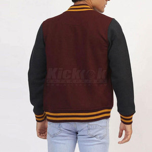 Modern Style Men's Letterman <b>Jacket</b> 100% Cotton Casual Windproof & Waterproof for <b>Running</b> Travel & Gym <b>Winter</b> Use - Product Image 6