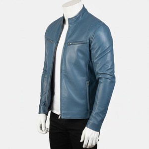 Chaqueta de Cuero Vacuno OEM Recién Llegada de 2022, Totalmente Personalizable en Todos los Colores y Tallas, Chaquetas de Cuero a Precios Económicos - Product Image 2