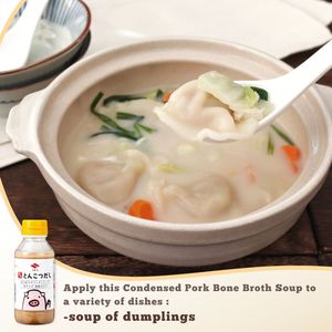 Nhật Bản 230g cô đặc xương thịt lợn canh ngay lập tức rắn súp cho Ramen Mì Bánh Bao Món Xào - Product Image 5