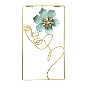 Décoration murale en métal de luxe moderne, art mural décoratif fait à la main pour la maison, le bureau, le mariage, la décoration intérieure - Product Image 4