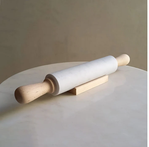 Solid Wood Handle Marble Rolling Pin Luxury Home Kitchen Chapati <b>Roller</b> Dough <b>Roller</b> Baking <b>tools</b> At Under your budget - Product Image 3