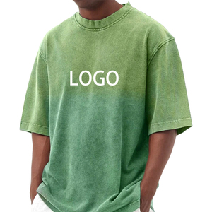 T-shirts pour hommes à col en V extensible, mélange polyester/coton, séchage rapide, respirant, écologique, OEM, décontracté, manches courtes, vente en gros - Product Image 6