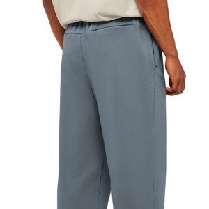 Custom Mens Logo Fleece <b>Trousers</b> Relaxed Tapered Fit Drawstring Waist <b>Cuffed</b> Sweatpants OEMs Apparel Factory Wholesale Suppliers - Product Image 4