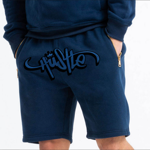Conjunto de Sudadera con Capucha y Pantalones Cortos Unisex Personalizado, Chándal de Forro Polar de Secado Rápido, Ropa Deportiva Estampada, Estilo Urbano 2026 - Product Image 3