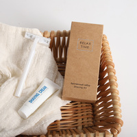 Caja de Cartón Kraft para Maquinillas de Afeitar Desechables con Logotipo Personalizado, Servicio OEM/ODM y Opción de Diseño de Marca Privada