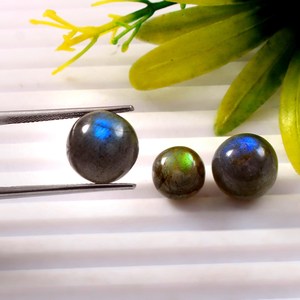 10mm Natural Labradorite Smooth Round <b>Balls</b> Healing Crystal <b>Spheres</b> Loose Gemstone Jewelry Making Wholesale Lot - Product Image 2