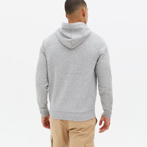 Sweat à capuche en coton pour homme 100% polaire épais de haute qualité Taille personnalisée Service d'impression OEM Vêtements de rue d'hiver en gros - Product Image 3