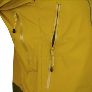Men's Hooded Casual <b>Windbreaker</b> Jacket Comfortable Fit Winter Durable Lightweight Eco-Friendly Breathable Fleece Fabric Everyday - Product Image 3