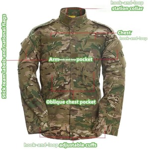 Vêtements de chasse et de randonnée camouflage avec logo personnalisé, fabricant de vêtements d'extérieur durables, approvisionnement en gros - Product Image 2