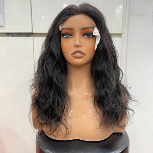 Peluca de Cabello Ondulado Natural 2026 a Precio de Fábrica, Peluca de Cabello Vietnamita Sin Procesar con Cierre, Extensiones de Cabello con Cutícula Alineada al por Mayor, Encaje HD - Product Image 4