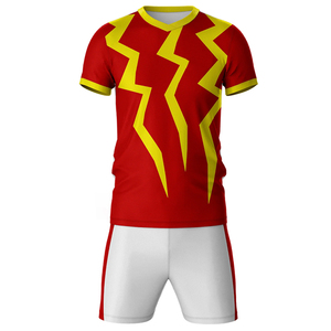 Uniforme de rugby ligero para entrenamiento de clubes, conjunto profesional personalizado de camiseta de manga corta y pantalones cortos de rugby - Product Image 2