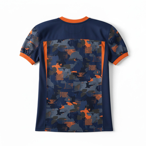 ชุดยูนิฟอร์มอเมริกันฟุตบอลคุณภาพพรีเมียม แบบสั่งทำพิเศษ พร้อมเสื้อเจอร์ซีย์ผ้าทวิลล์สำหรับฝึกซ้อม ชุดเสื้อผ้าสำหรับทีม - Product Image 3