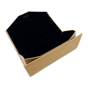 Étui rigide pliable en papier kraft et carton de luxe avec design personnalisable pour lunettes de soleil - Product Image 3