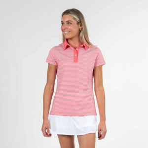 Polo a Rayas Casual de Alta Calidad para Mujer, Cómodo y Elegante para Uso Diario, Tejido de Punto Transpirable y Sólido - Product Image 2