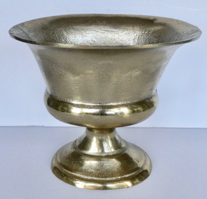 Diseño atractivo, metal de aluminio, decoración del hogar, urna de flores de oro antiguo para centros de mesa de boda, maceta de suelo de boda de alta calidad - Product Image 1