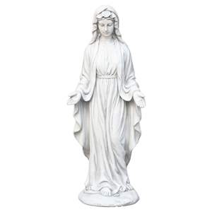 Estatua de la Virgen María de 29.29 Pulgadas de Alto, de Óxido de Magnesio, para Decoración de Jardín y Hogar - Product Image 1