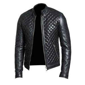 <b>SMART</b> SHINE ENTERPRISES <b>Men</b> Premium Genuine Leather <b>Jacket</b> Soft Comfortable Classic Full Zip Durable Casual Regular Fit Fashion - Product Image 2