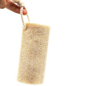 Wholesale Square Natural Loofah Bath Sponge Exfoliating <b>Body</b> Scrubber Custom Size Eco Shower Pad OEM - Product Image 4