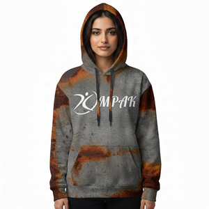 เสื้อฮู้ดดี้โอเวอร์ไซส์พรีเมียมแบบยูนิเซ็กซ์ พร้อมลายพิมพ์ซับลิเมชั่นสุดเทรนดี้ ออกแบบมาเพื่อแบรนด์แฟชั่นลำลองสไตล์คนเมือง - Product Image 1