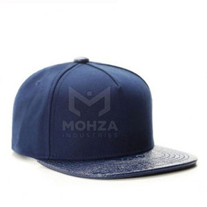 Casquettes Snapback décontractées 100 % coton fabriquées au Pakistan – Style unique, ajustables, toutes saisons, tissu courant - Product Image 4