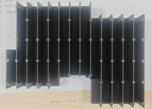 Dissipateur thermique en aluminium moulé sur mesure pour équipement électronique - Product Image 1