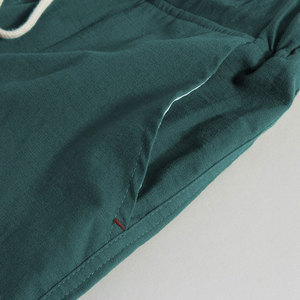 Quick Dry Breathable Eco Friendly SOLID Canvas Men Shorts Premium Quality <b>Elastic</b> Waist For Casual Use Shorts - Product Image 4