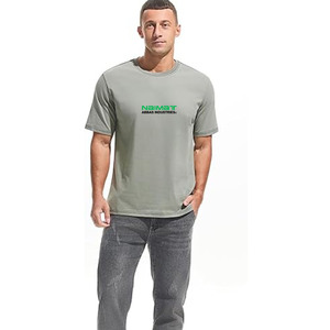 Mens Slim Fit Black T Shirt Drop Shoulder Cotton Tee Casual Summer Wear Minimalist Streetwear Knitted - Product Image 4