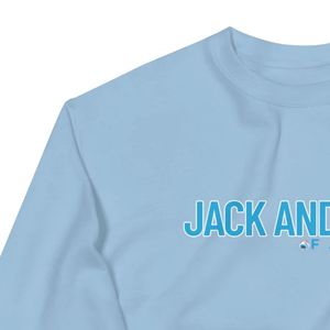 Sweat-shirt unisexe personnalisé Jack and Jill, col rond décontracté, manches longues douces, pull-over, vêtements de mode pour tous les jours, vente en gros - Product Image 5