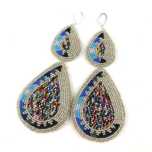 Pendientes de Perlas Multicolores, Joyería Artificial con Perlas y Diamantes para Regalo de Boda para Mujer por MD HANDICRAFTS - Product Image 5