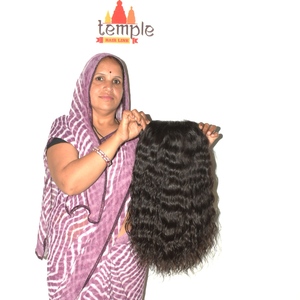 Closure en dentelle HD 55, cheveux indiens Remy, 100% cheveux humains, double trame machine, raie naturelle au milieu/à côté, densité 180%, ajustable - Product Image 4