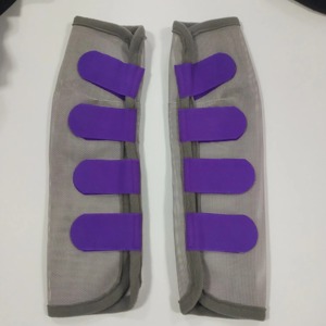 รองเท้ากันแมลงวันสำหรับม้า ยี่ห้อ BRAND ZONE แบบปรับได้ ระบายอากาศได้ดี ป้องกันขาสำหรับม้า ผู้ค้าส่ง อุปกรณ์สำหรับม้า - Product Image 5