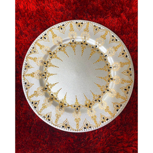 Decorative Charger <b>Plates</b> Deluxe Quality Tabletop Place <b>Mats</b> Table Setting <b>Plates</b> Dessert Dish Salad <b>Plates</b> for Hotel Supplies - Product Image 2