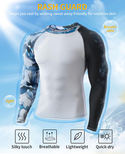 เสื้อรัดกล้ามเนื้อสำหรับกีฬากลางแจ้งขายดี รุ่นมาตรฐาน ระบายอากาศได้ดี ผลิตจากโพลีเอสเตอร์/ไนลอน เป็นมิตรต่อสิ่งแวดล้อม เหมาะสำหรับการฝึกซ้อม - Product Image 2