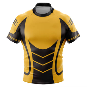 Ensemble de maillots de rugby légers de haute qualité, fabriqués au Pakistan, dernier design, vêtements de football respirants - Product Image 5