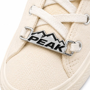 Etiquetas Metálicas para Cordones de Zapatos, Logotipo Personalizado, Aleación de Zinc, Dijes para Cordones de Zapatillas, Venta al Por Mayor - Product Image 1