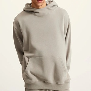 Sudadera con capucha personalizada al por mayor, de algodón, con logotipo, para hombre, unisex, de poliéster, con estampado 3D en relieve, sudadera extragrande - Product Image 2