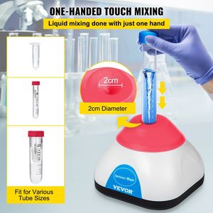 Mini Agitatore Vortex 3000RPM con Funzione Touch, 50ML, Diametro Orbitale 6mm per Laboratorio Scientifico, per Agitazione e Miscelazione - Product Image 4