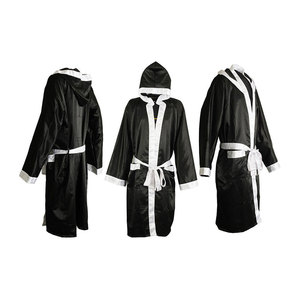 Batas de boxeo ligeras con tela suave, diseño personalizado y cintura ajustable para actividades deportivas. - Product Image 1
